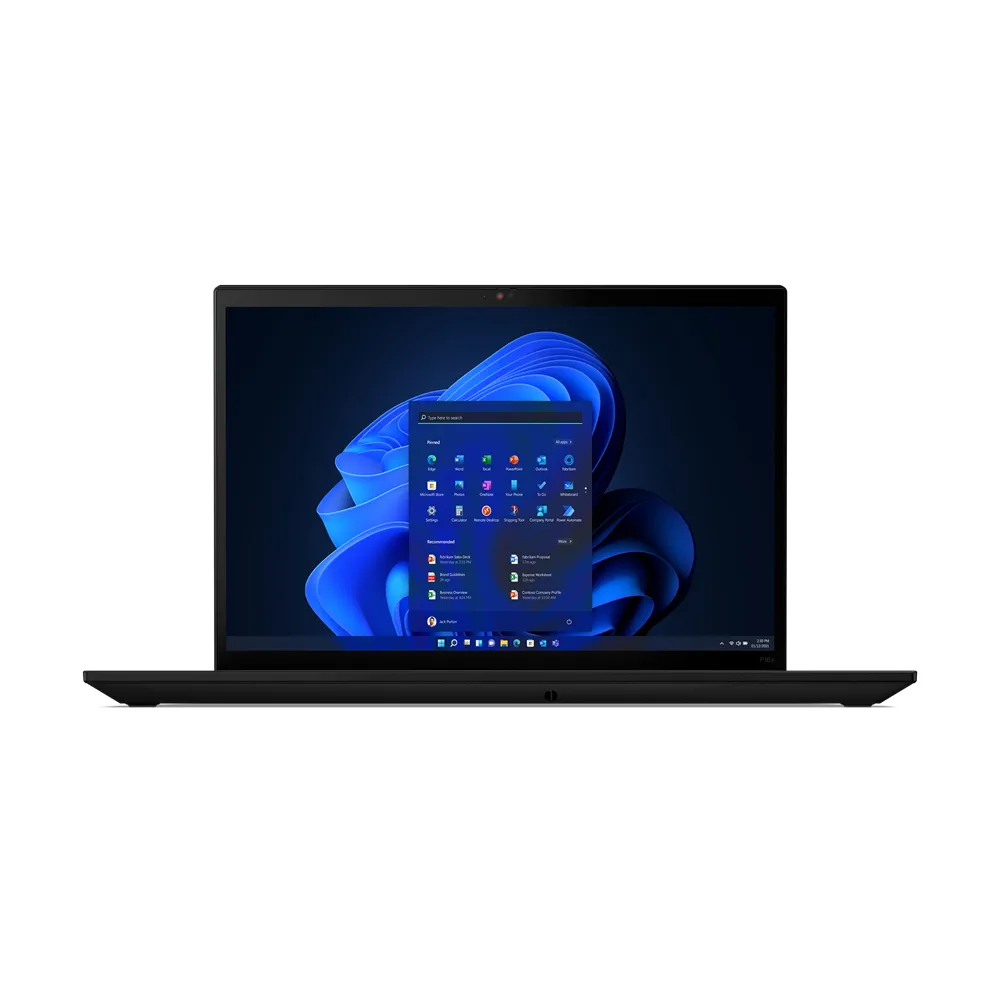 Lenovo ThinkPad P16s Gen 2 16" i7-1370P, 16 GB, 512 GB, RTX A500 4 GB, Win 11 Pro - b&auml;rbar dator, svart