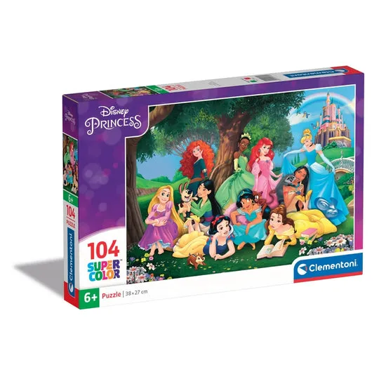 Clementoni Kids Disney Princess -palapeli, 104 palaa