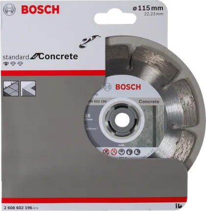 Bosch Diamond blade  115x22,23 Concrete