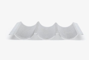 De Buyer Perforoitu patonkipelti ruostumatonta ter&auml;st&auml;, 3:lle patongille, 400 x 245 mm