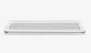 De Buyer Perforoitu patonkipelti ruostumatonta ter&auml;st&auml;, 3:lle patongille, 400 x 245 mm