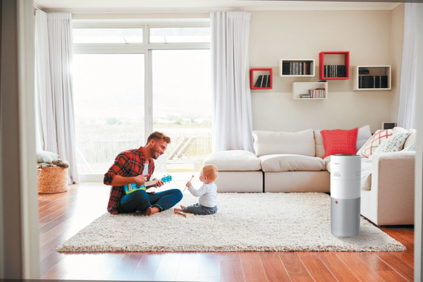 Hoover H-Purifier 700 -ilmanpuhdistin-kostutin, vaalea