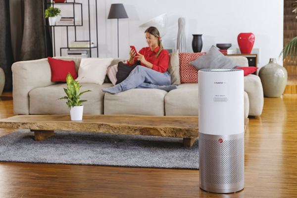 Hoover H-Purifier 700 -ilmanpuhdistin-kostutin, vaalea