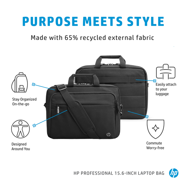HP Professional - notebook bag, black, 15.6"