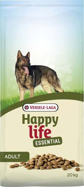 Versele-Laga Happy life Essential Chicken, Torrfoder f&ouml;r hund, Adult, 20 kg