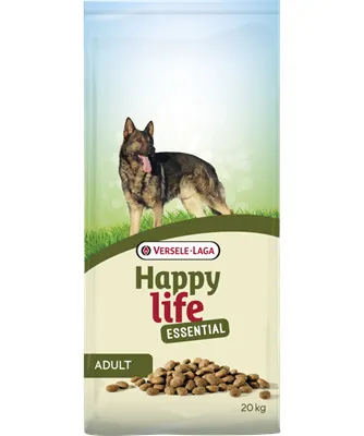 Versele-Laga Happy life Essential Chicken, Torrfoder f&ouml;r hund, Adult, 20 kg