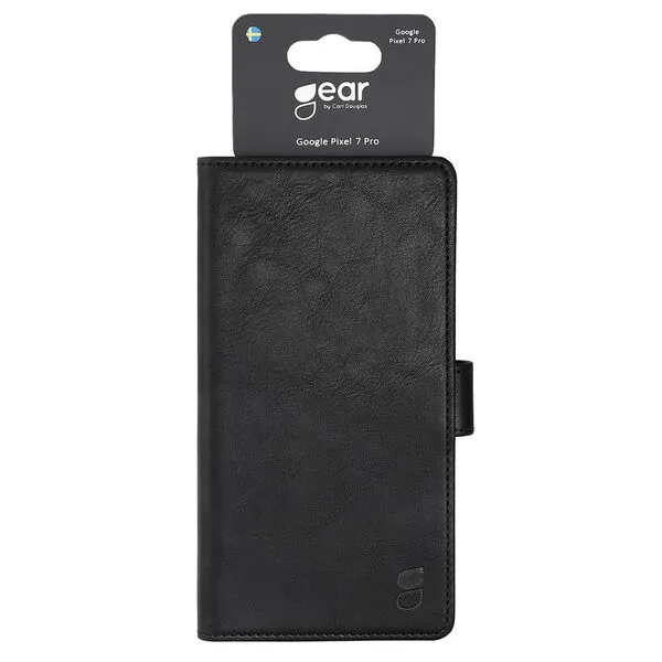 GEAR Wallet, Google Pixel 7 Pro - Wallet Case, Black