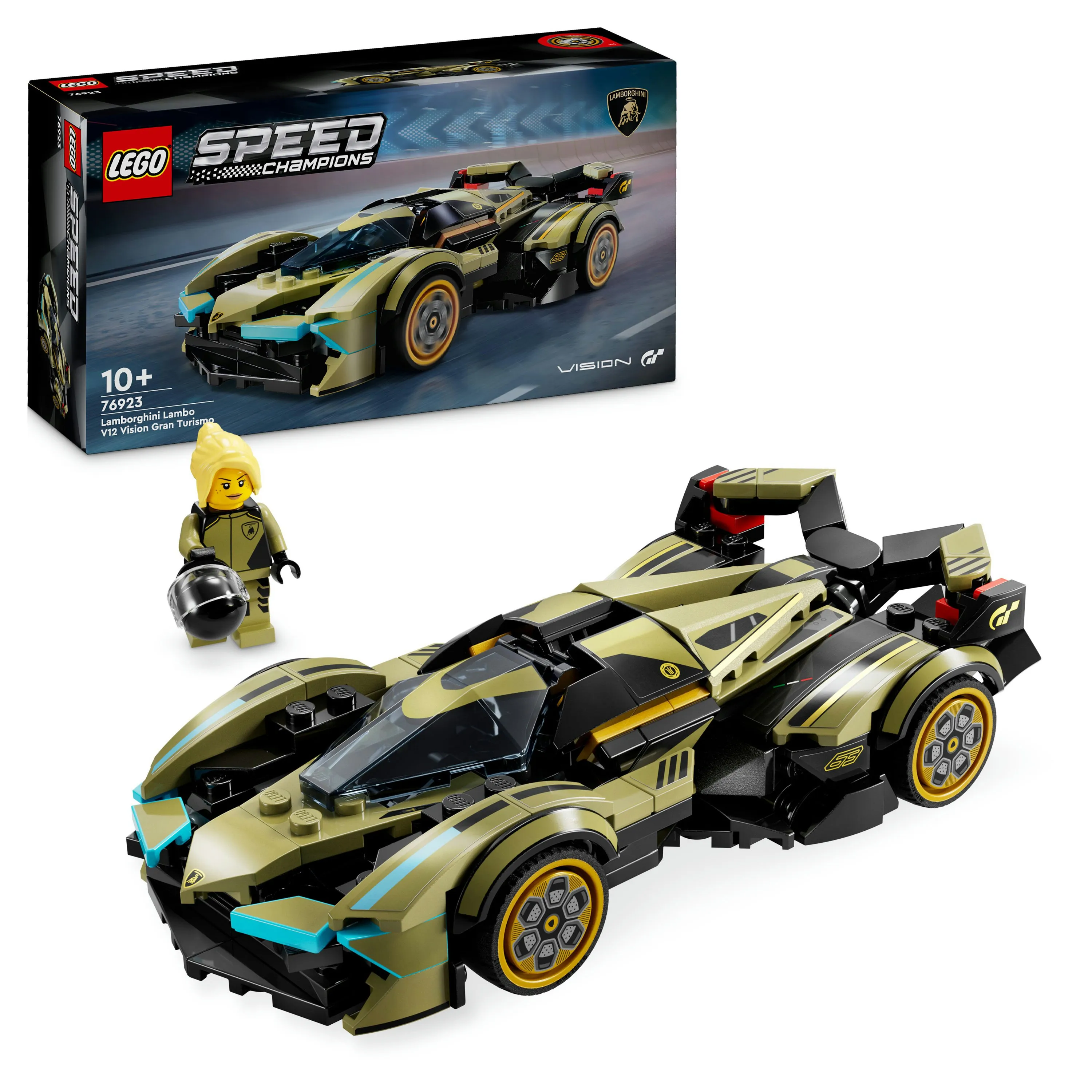 LEGO Speed Champions Lamborghini Lambo V12 Vision GT superauto 76923