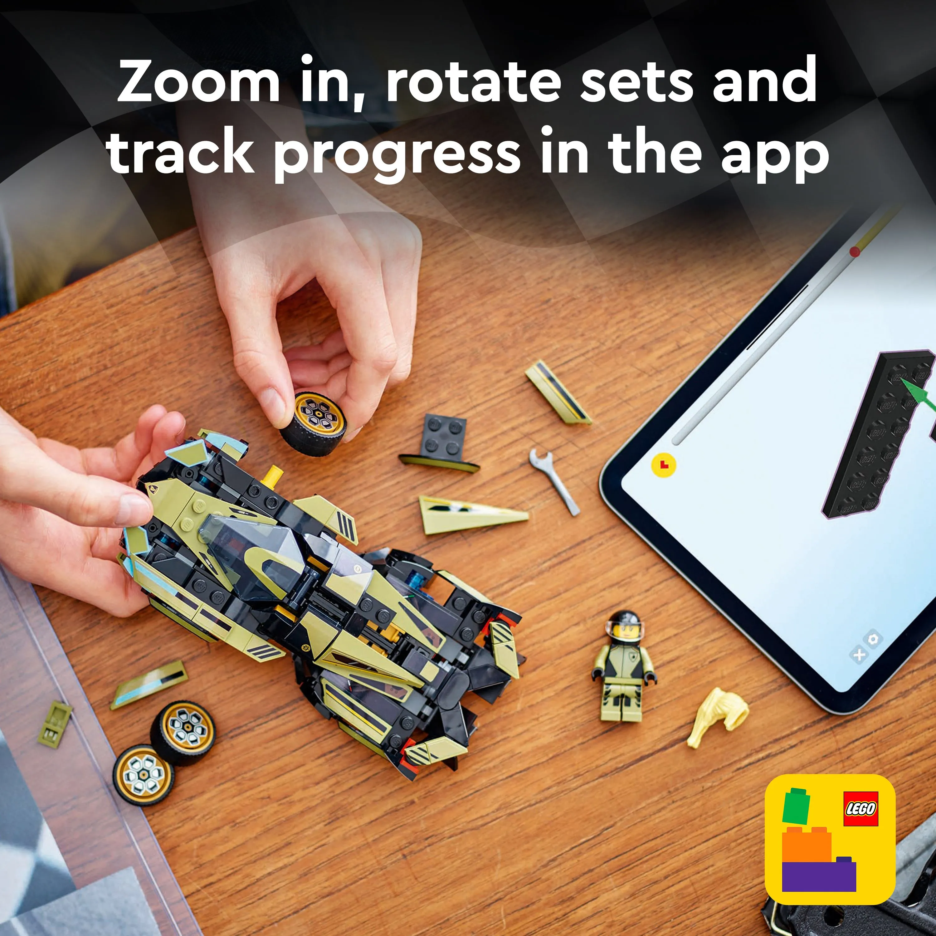 LEGO Speed Champions Lamborghini Lambo V12 Vision GT superauto 76923