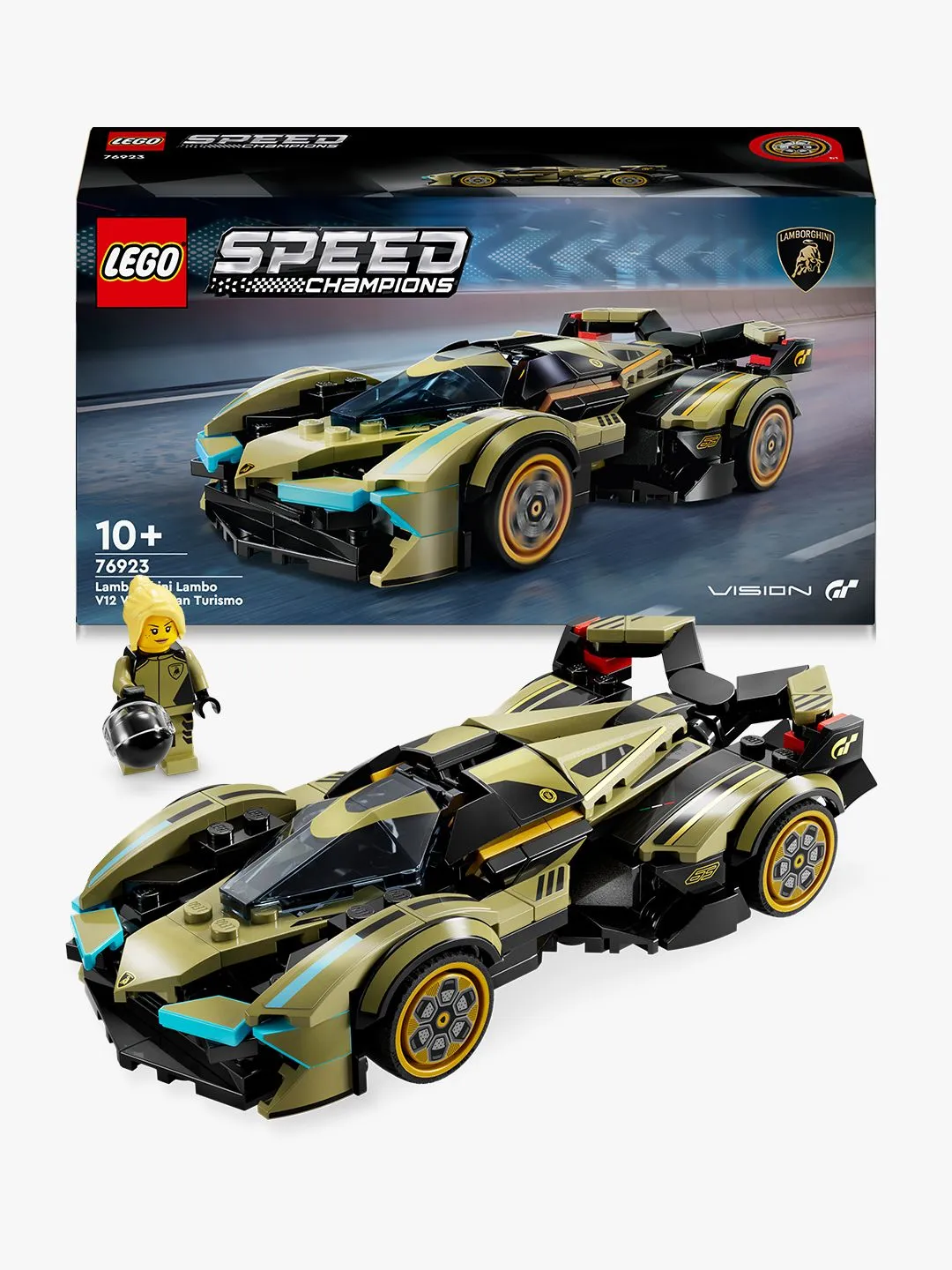 LEGO Speed Champions Lamborghini Lambo V12 Vision GT superauto 76923