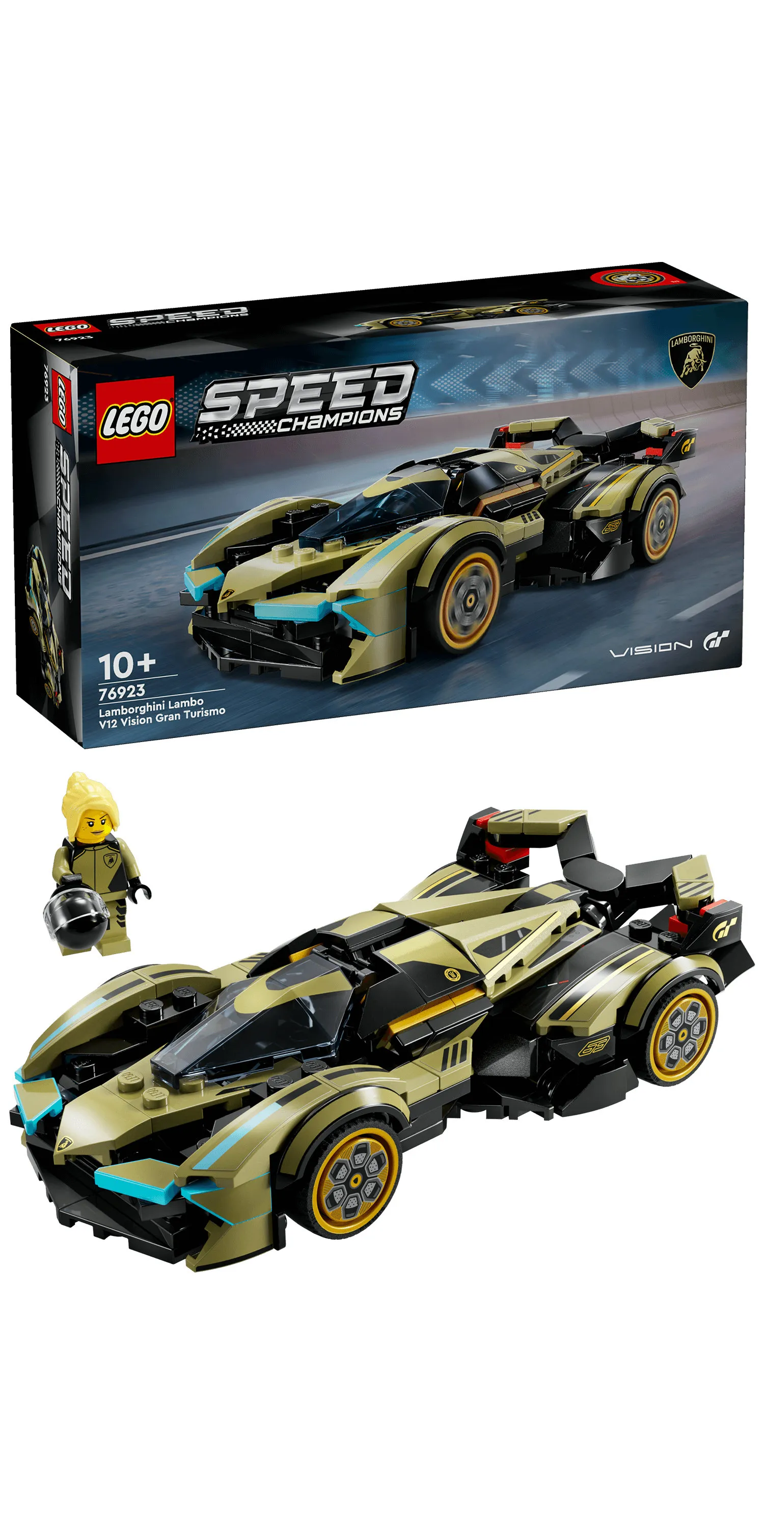 LEGO Speed Champions Lamborghini Lambo V12 Vision GT superauto 76923
