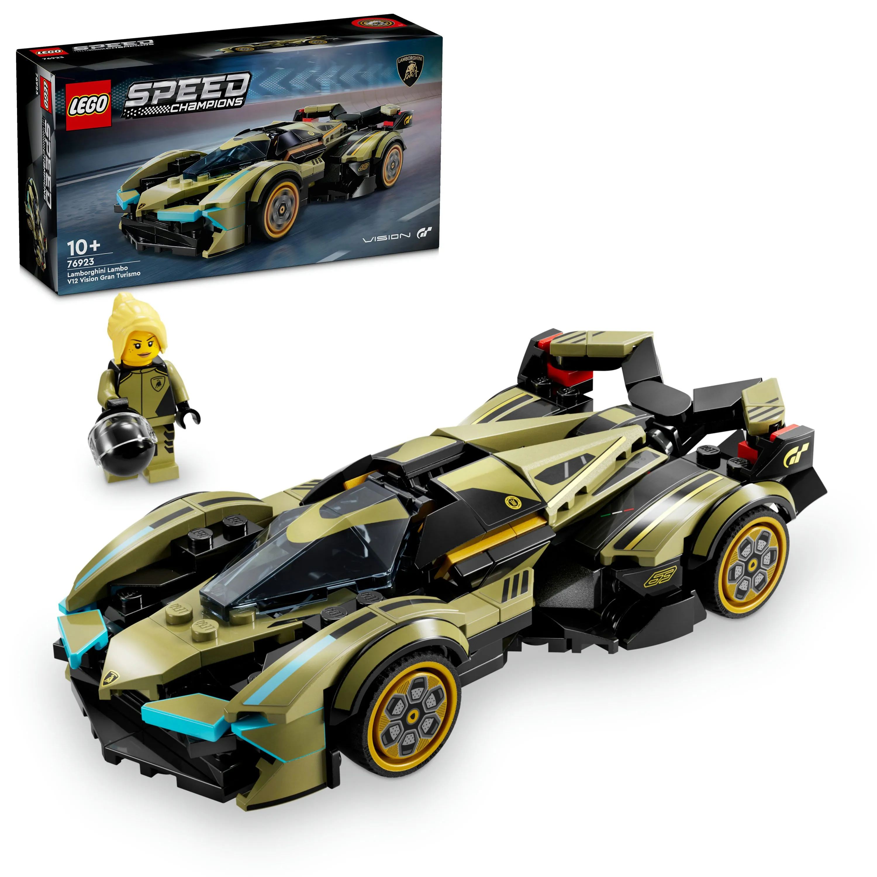 LEGO Speed Champions Lamborghini Lambo V12 Vision GT superauto 76923