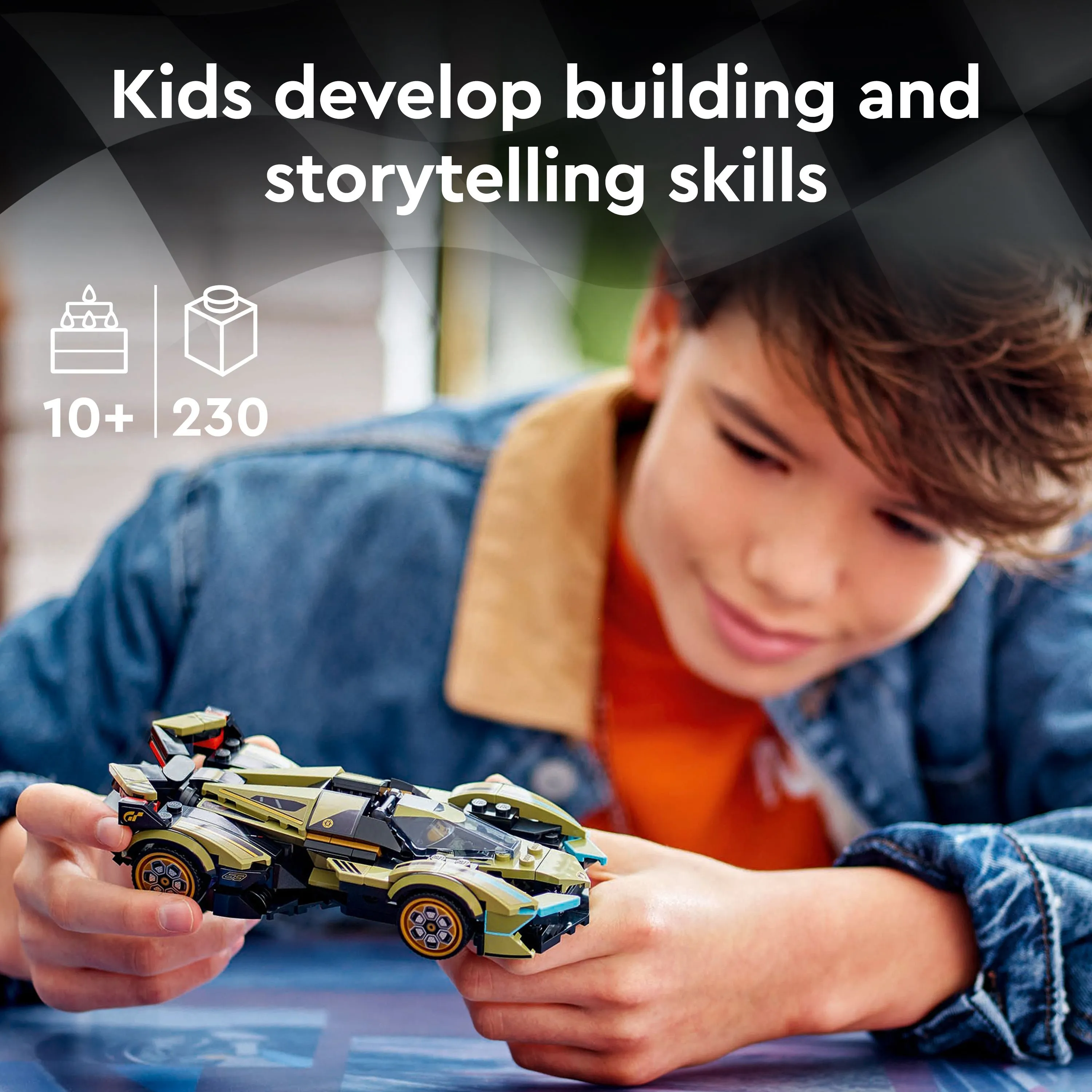 LEGO Speed Champions Lamborghini Lambo V12 Vision GT superauto 76923