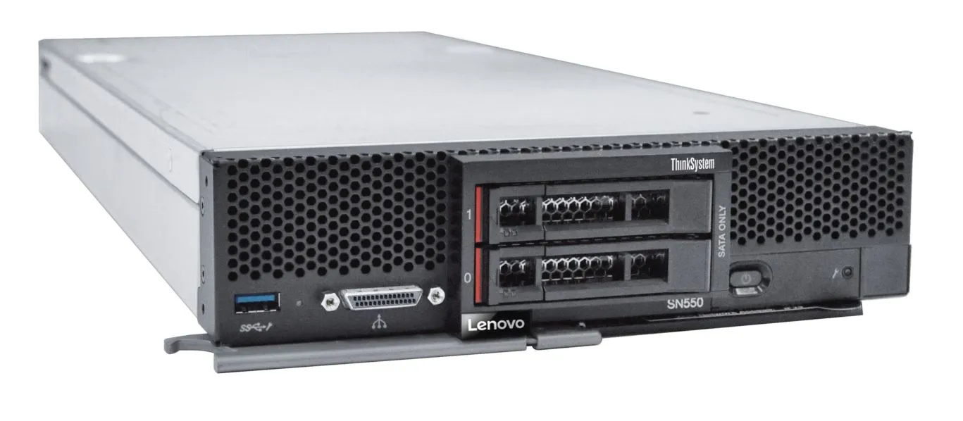 LENOVO ISG ThinkSystem SN550 1xIntel Xeon Silver 4208 8C 2.1GHz 85W 1x32GB 2Rx4