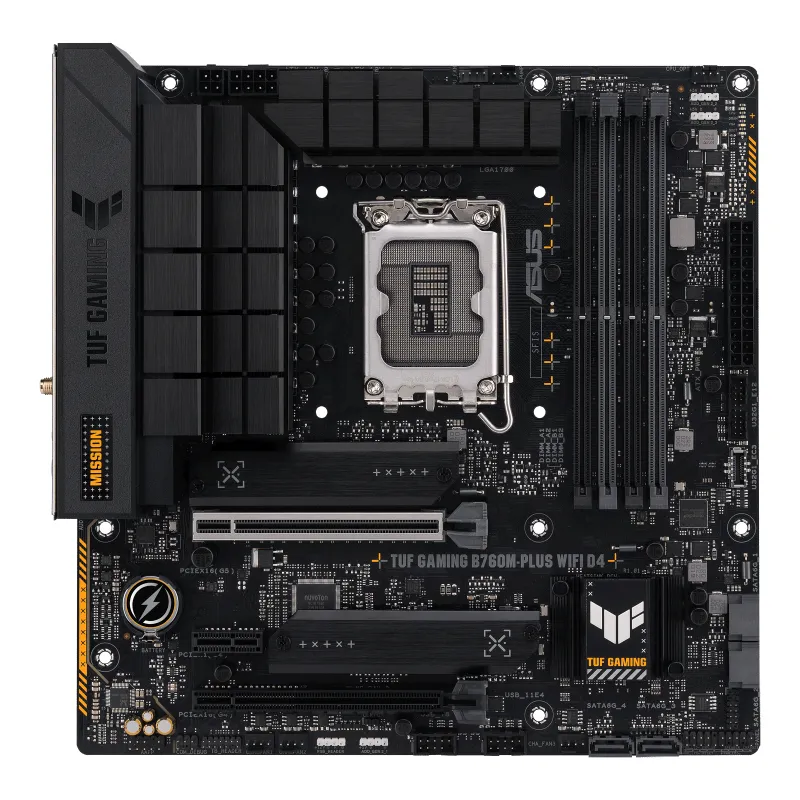 Asus TUF GAMING B760M-PLUS WIFI D4 mATX - moderkort