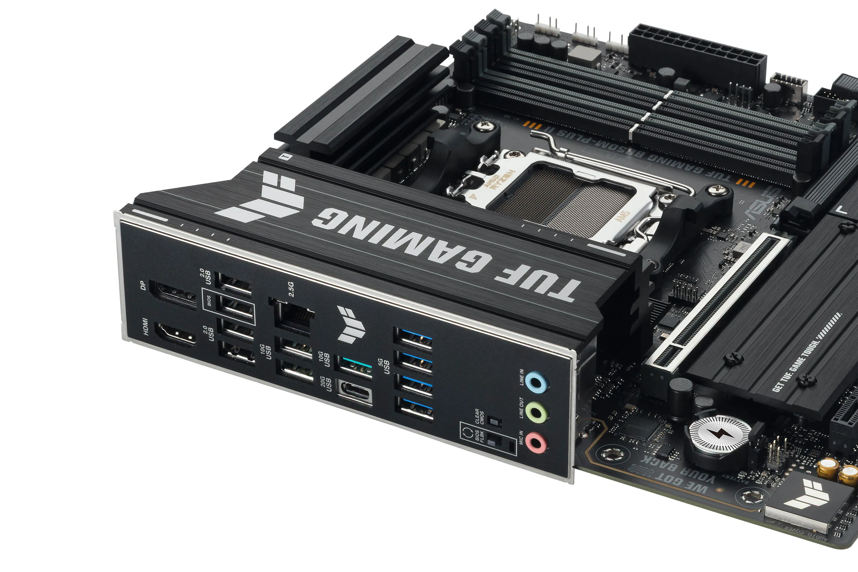 Asus TUF GAMING B850M-PLUS II AM5 mATX Motherboard Asus TUF GAMING B850M-PLUS II AM5 mATX Motherboard