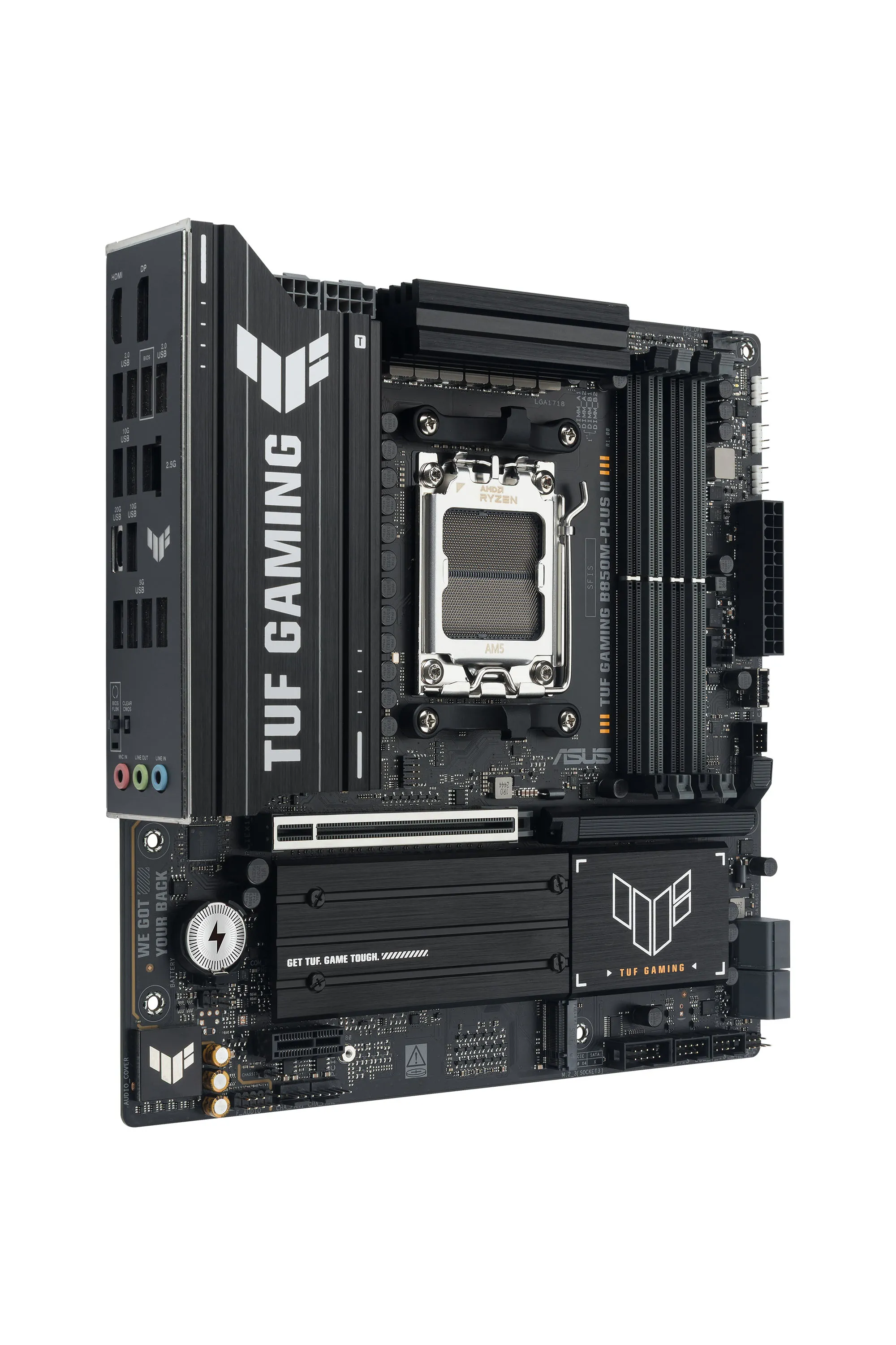Asus TUF GAMING B850M-PLUS II AM5 mATX Motherboard Asus TUF GAMING B850M-PLUS II AM5 mATX Motherboard