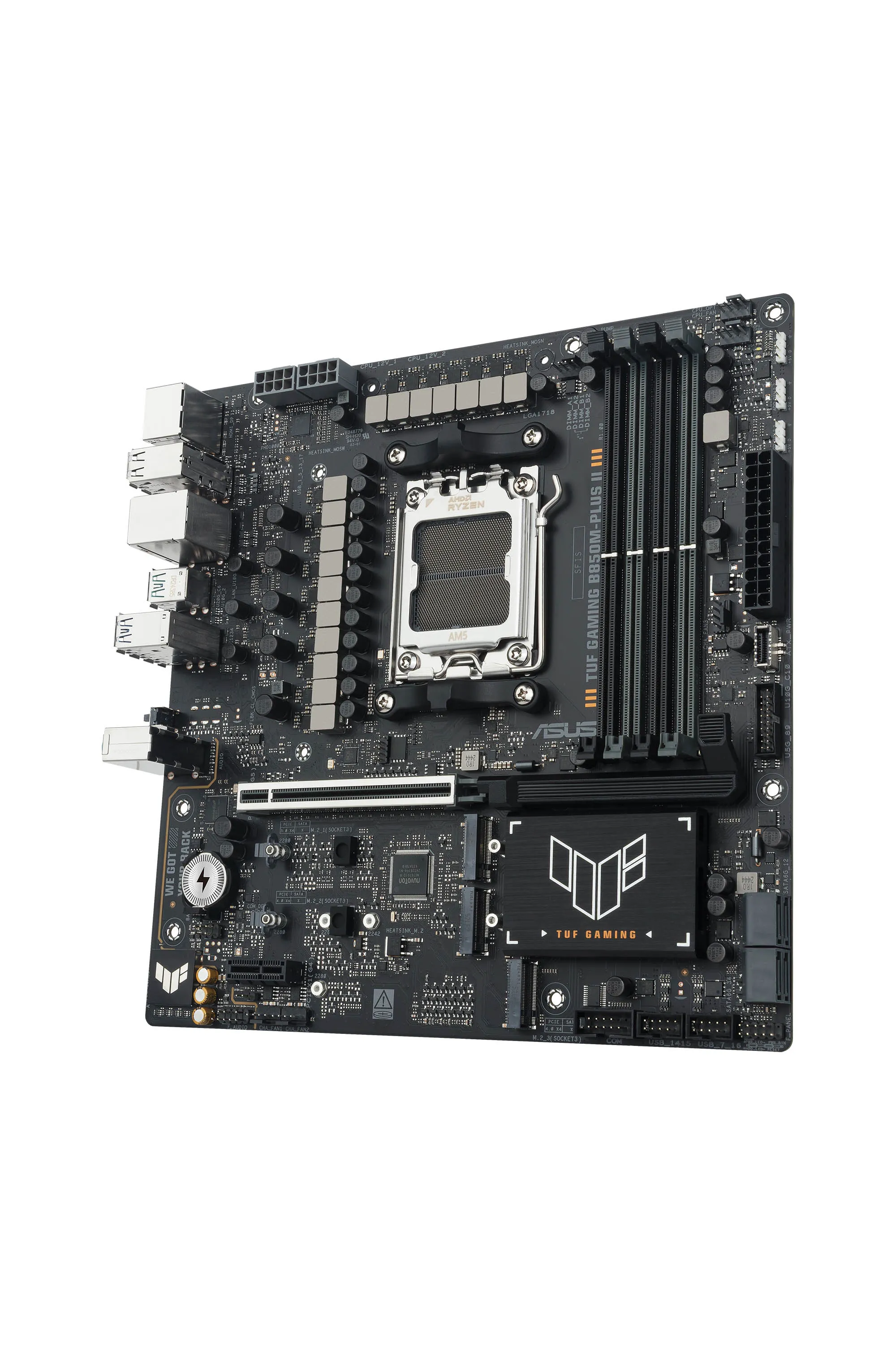 Asus TUF GAMING B850M-PLUS II AM5 mATX Motherboard Asus TUF GAMING B850M-PLUS II AM5 mATX Motherboard