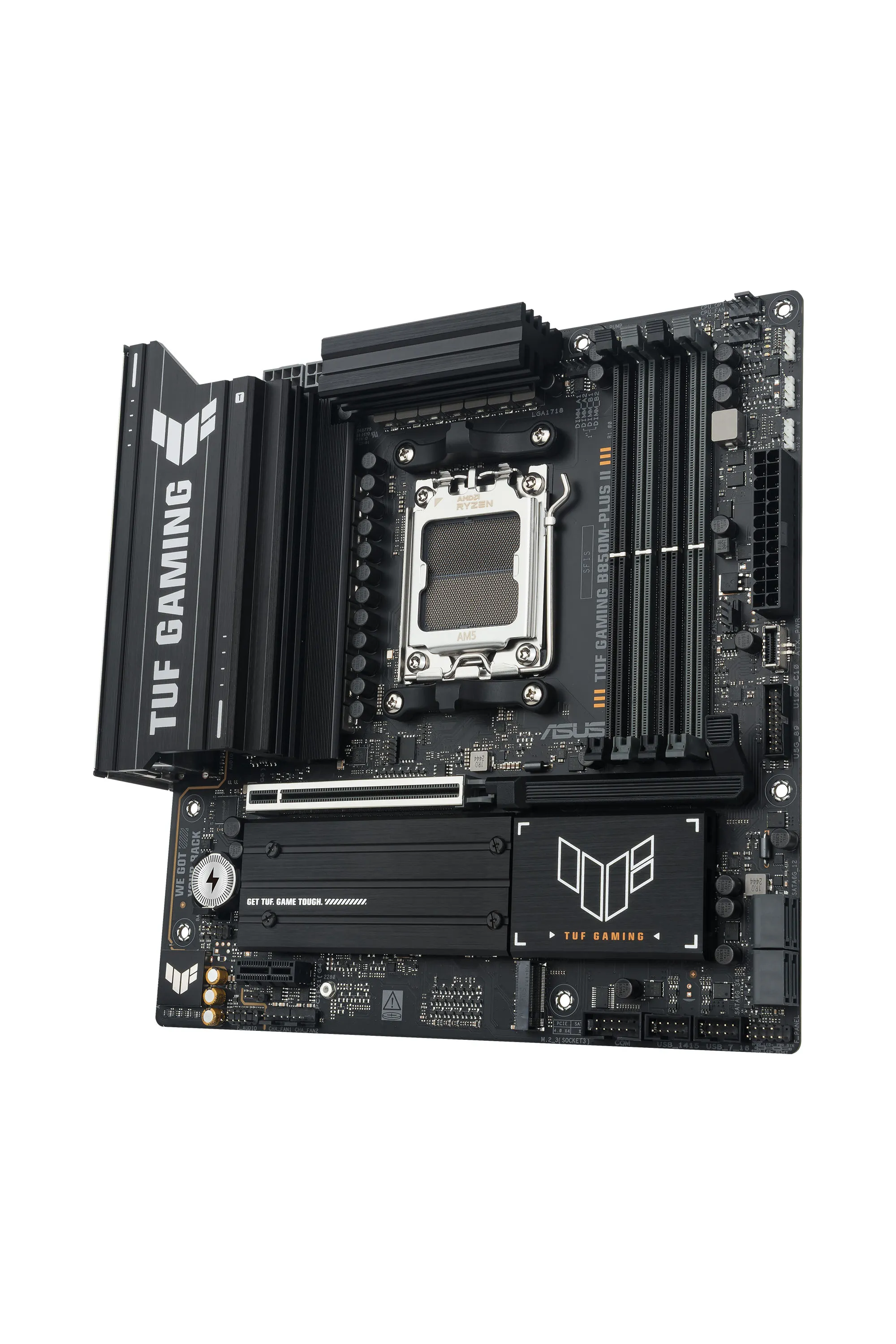 Asus TUF GAMING B850M-PLUS II AM5 mATX moderkort Asus TUF GAMING B850M-PLUS II AM5 mATX moderkort