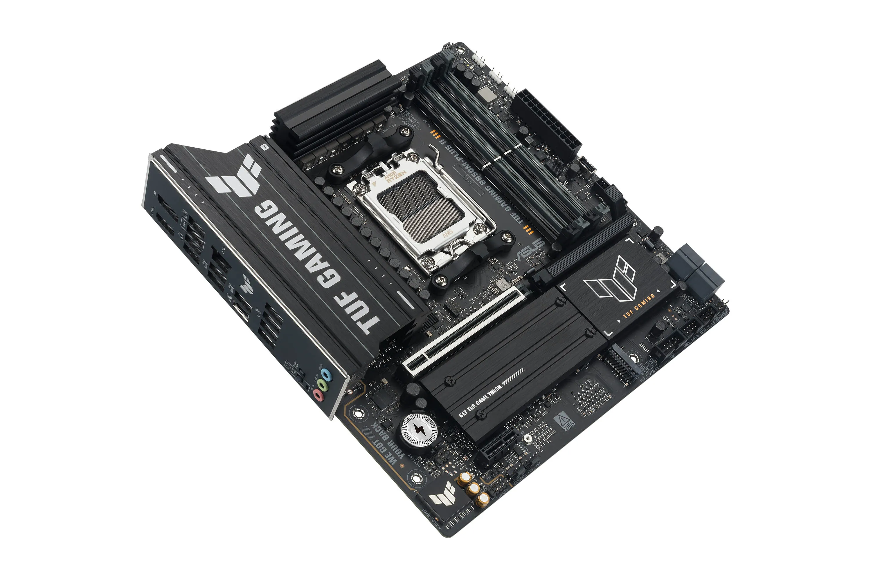 Asus TUF GAMING B850M-PLUS II AM5 mATX moderkort Asus TUF GAMING B850M-PLUS II AM5 mATX moderkort