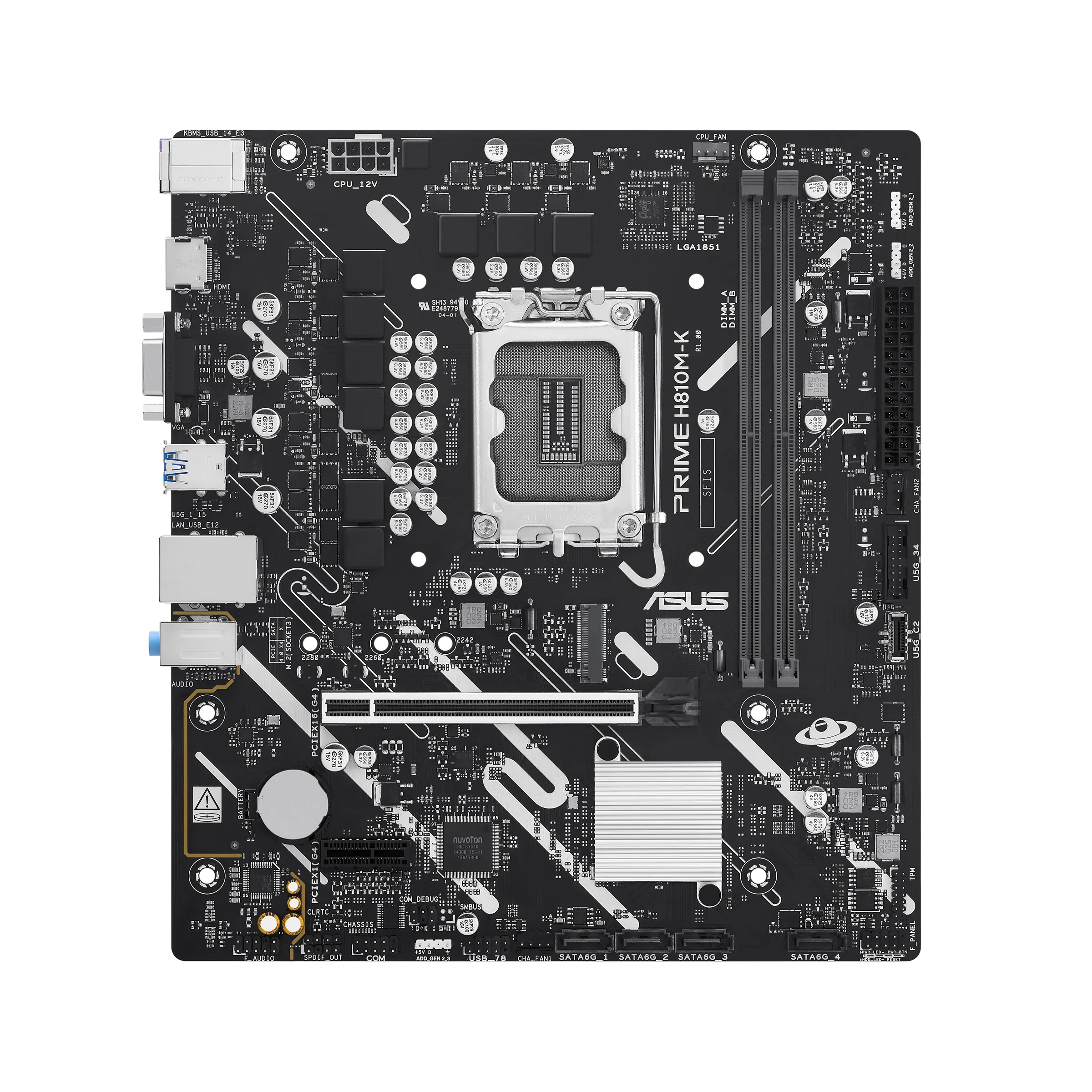 ASUS PRIME H810M-K LGA1851 mATX -emolevy