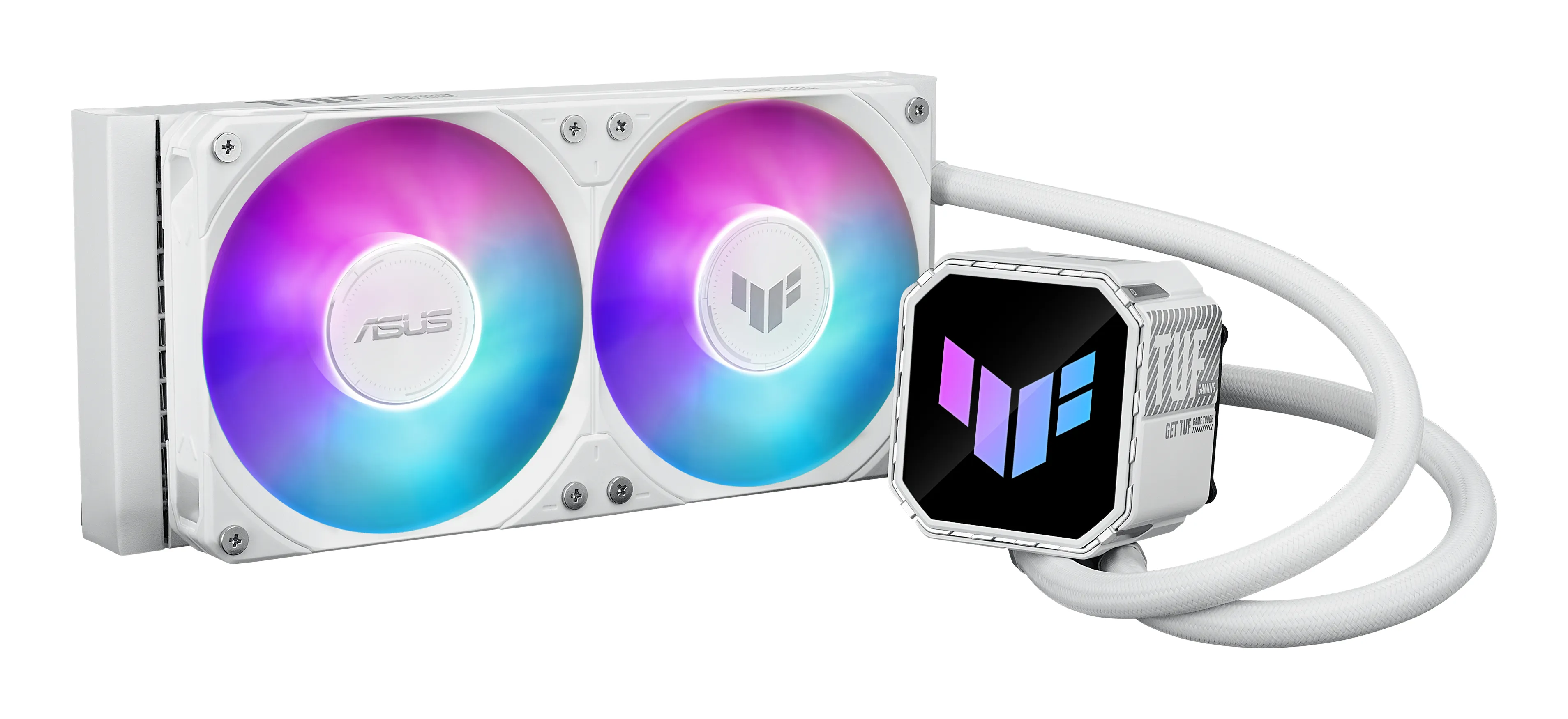 Asus TUF GAMING LC III 240mm ARGB Liquid Cooler, White