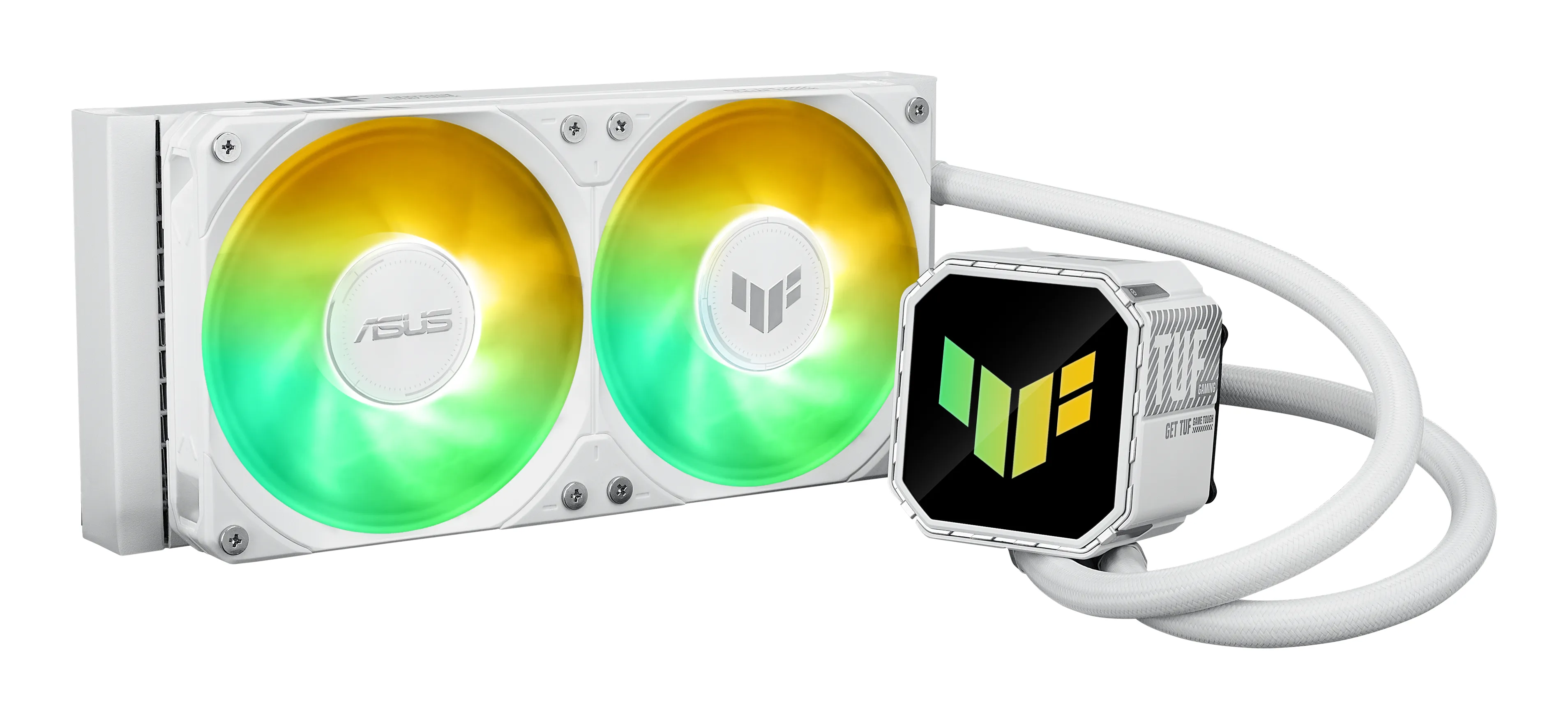 Asus TUF GAMING LC III 240mm ARGB Liquid Cooler, White