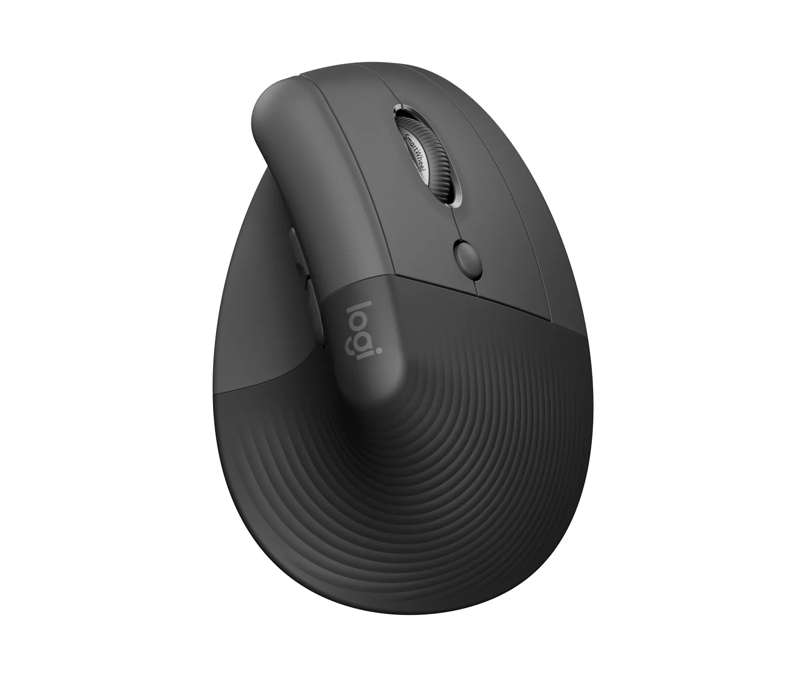 Logitech Lift Vertical Ergonomic Mouse -hiiri, Grafiitti