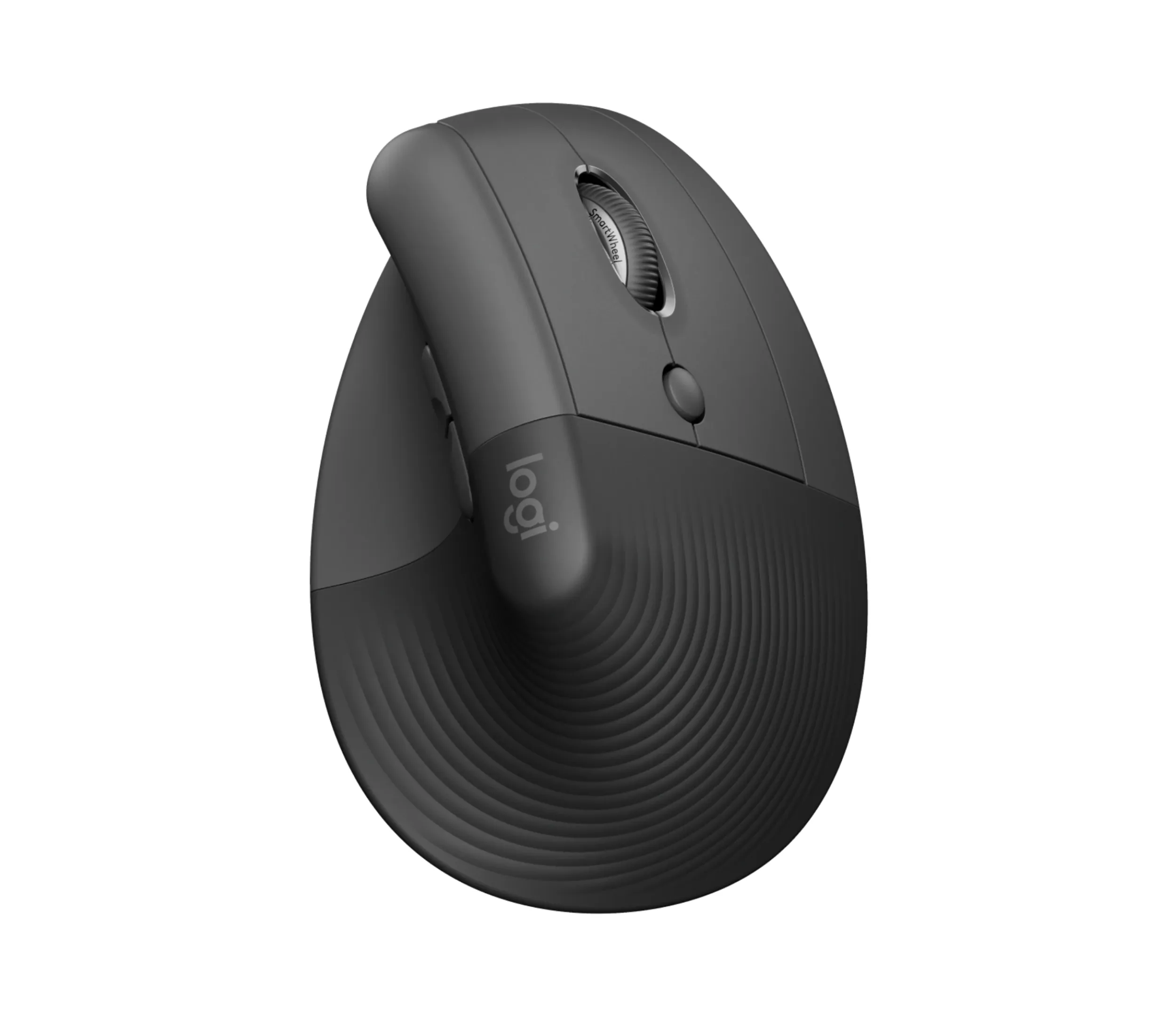 Logitech Lift Vertical Ergonomic Mouse - mus, grafit