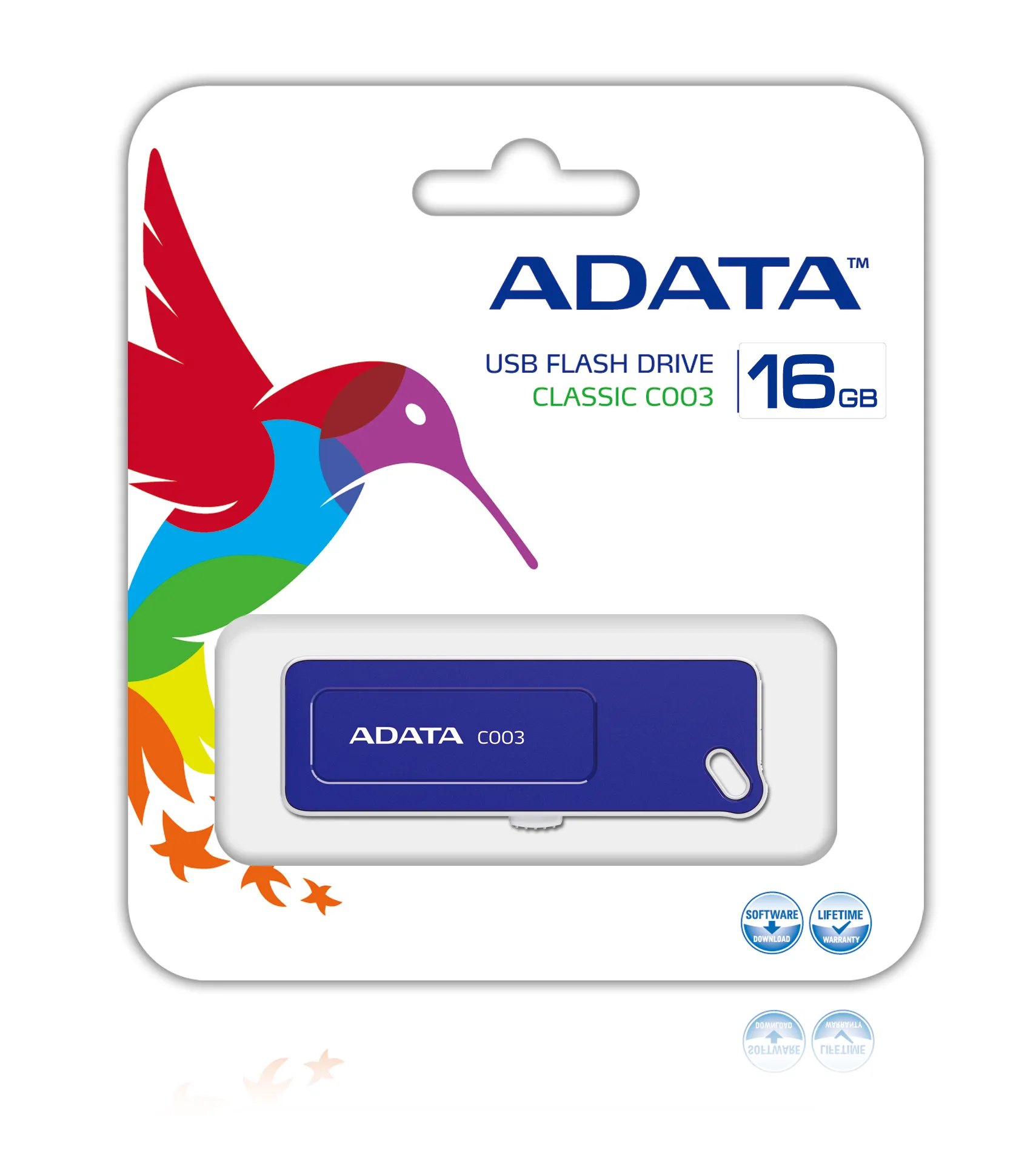 ADATA 16GB USB Stick Classic C003 blue