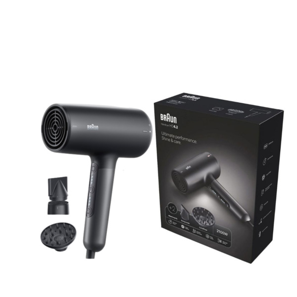 Braun BRHD211E 2100W Hair Dryer, Black