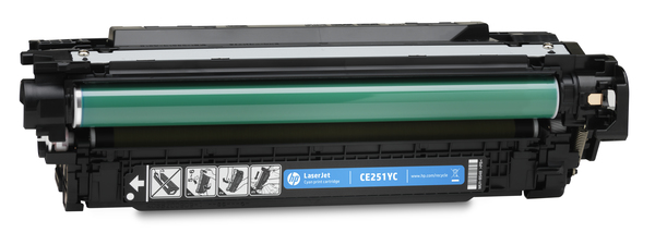 HP CE251YC High Yield -laserv&auml;rikasetti, cyan