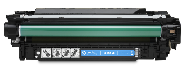 HP CE251YC High Yield -laserv&auml;rikasetti, cyan