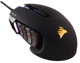 Corsair Scimitar Pro RGB - gaming mouse, Black
