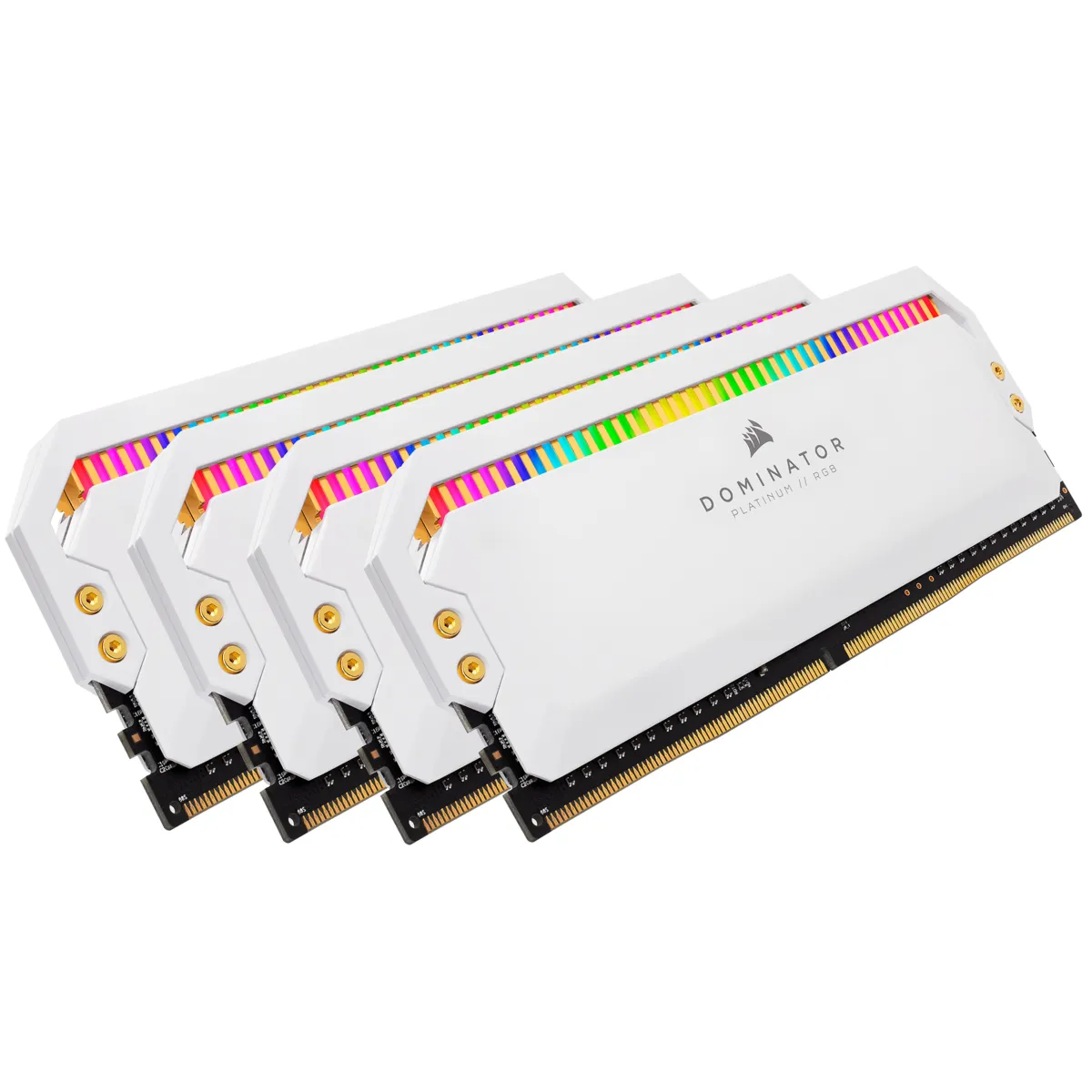 Corsair Dominator Platinum RGB 64GB (4 x 16 GB) DDR4 3600 MHz, CL18 - memory, White