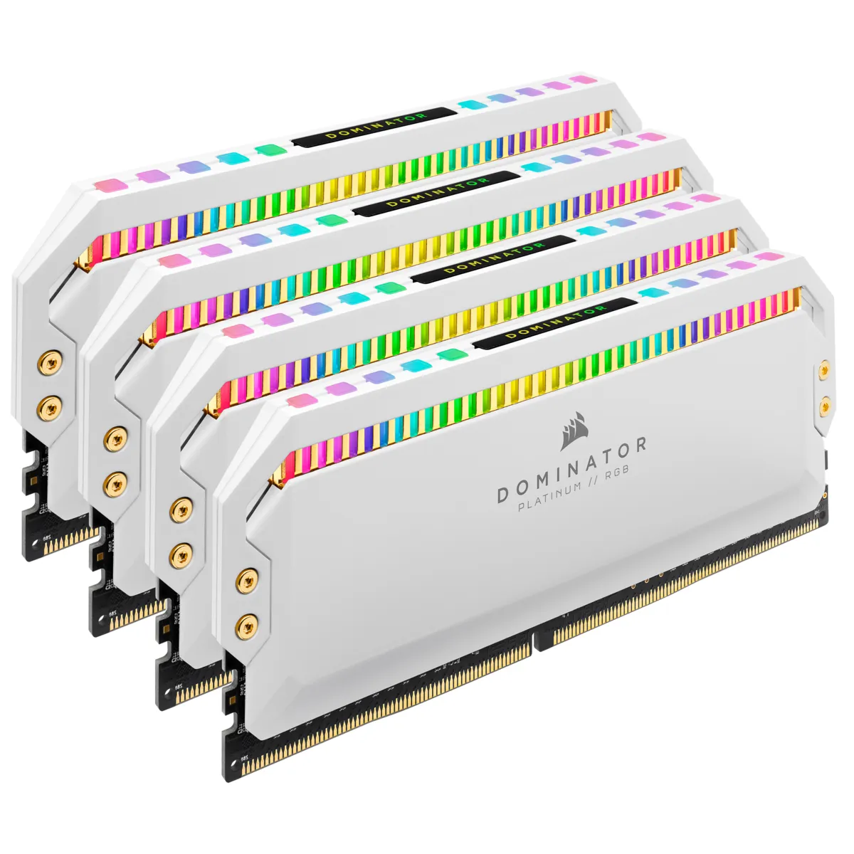 Corsair Dominator Platinum RGB 64GB (4 x 16 GB) DDR4 3600 MHz, CL18 - memory, White