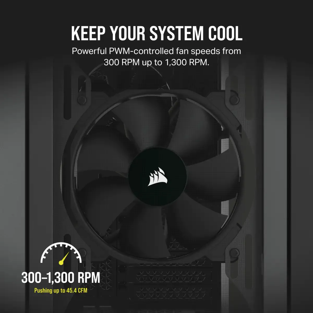Corsair SP120 ELITE, 120mm - case fan, black