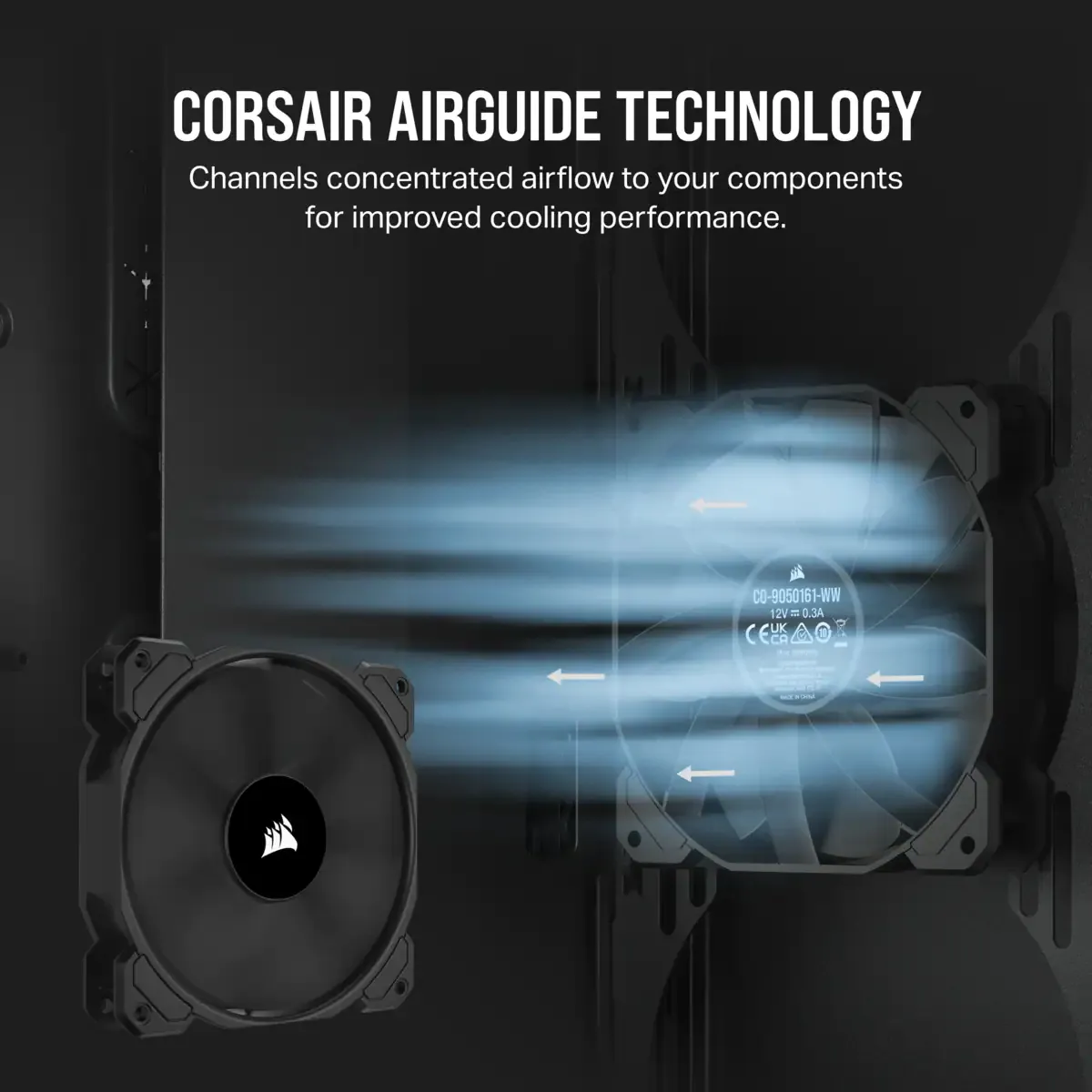 Corsair SP120 ELITE, 120mm - case fan, black
