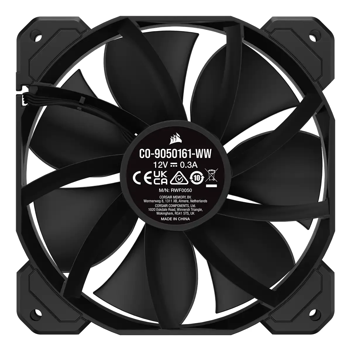 Corsair SP120 ELITE, 120mm - case fan, black
