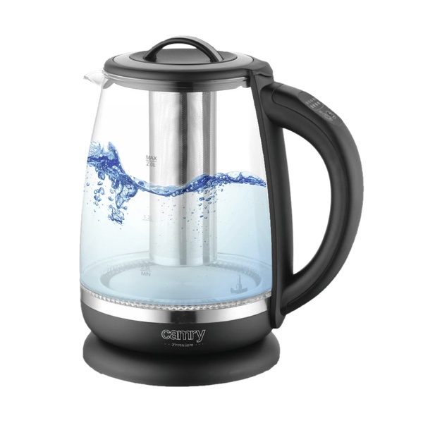 Camry CR 1290 kettle, 2.0L, 1850W, Black