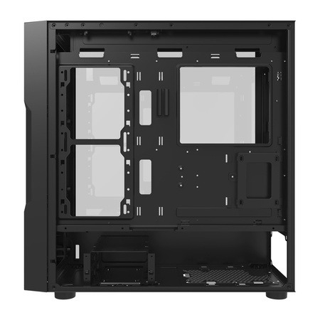 DARKFLASH DK431 GLASS (NOF) E-ATX Case with window, Black