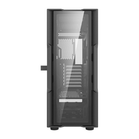 DARKFLASH DK431 GLASS (NOF) E-ATX Case with window, Black
