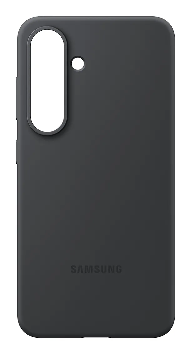 Samsung Galaxy S25 -silikonskal, Svart