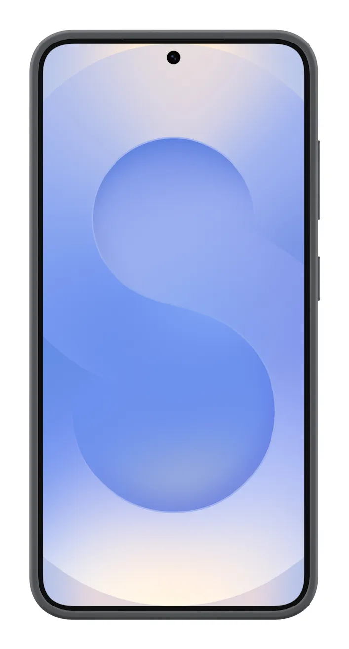 Samsung Galaxy S25 -silikonskal, Svart