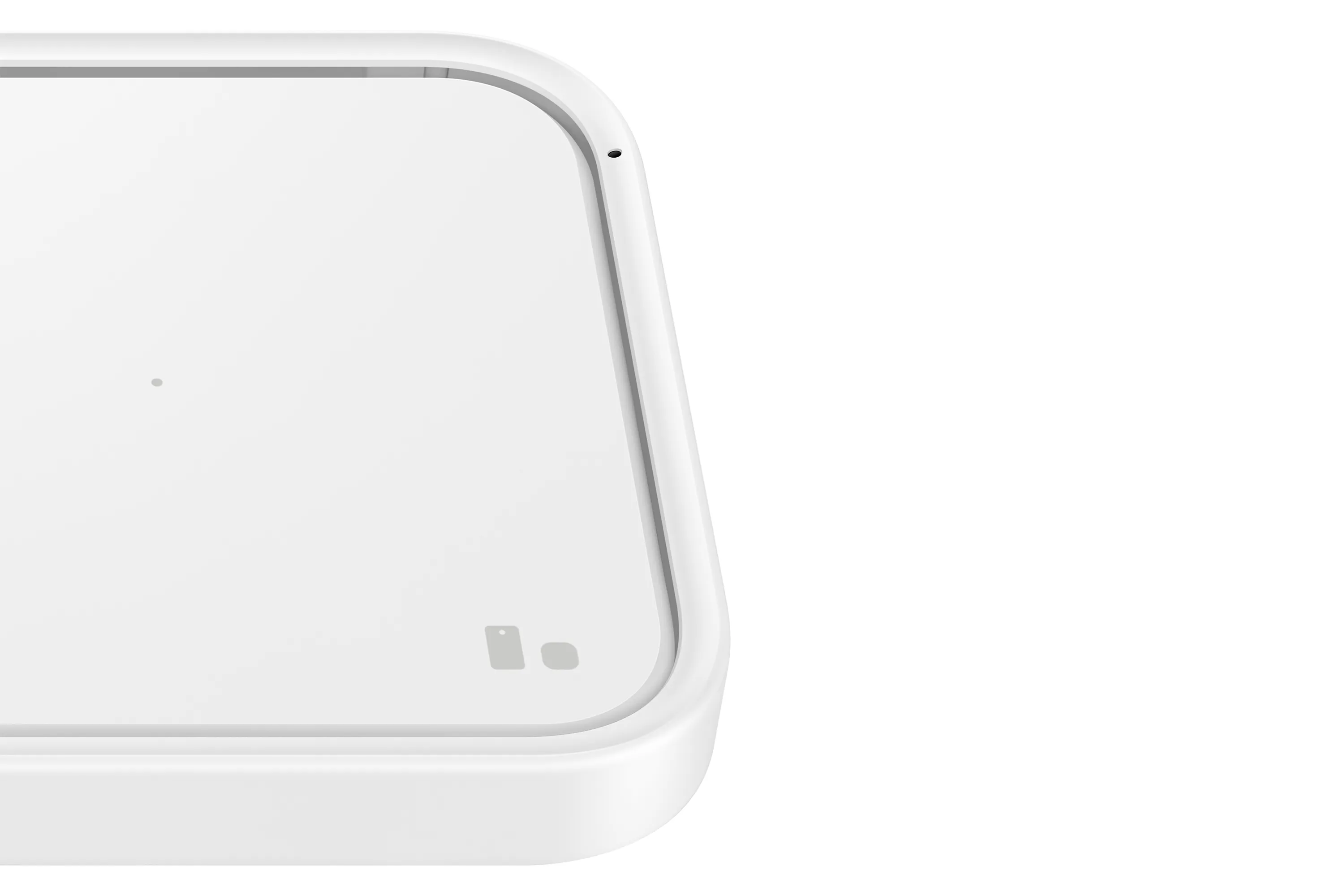 Samsung P2400 Charger Pad 15W -langaton laturi, Valkoinen (ilman adapteria)