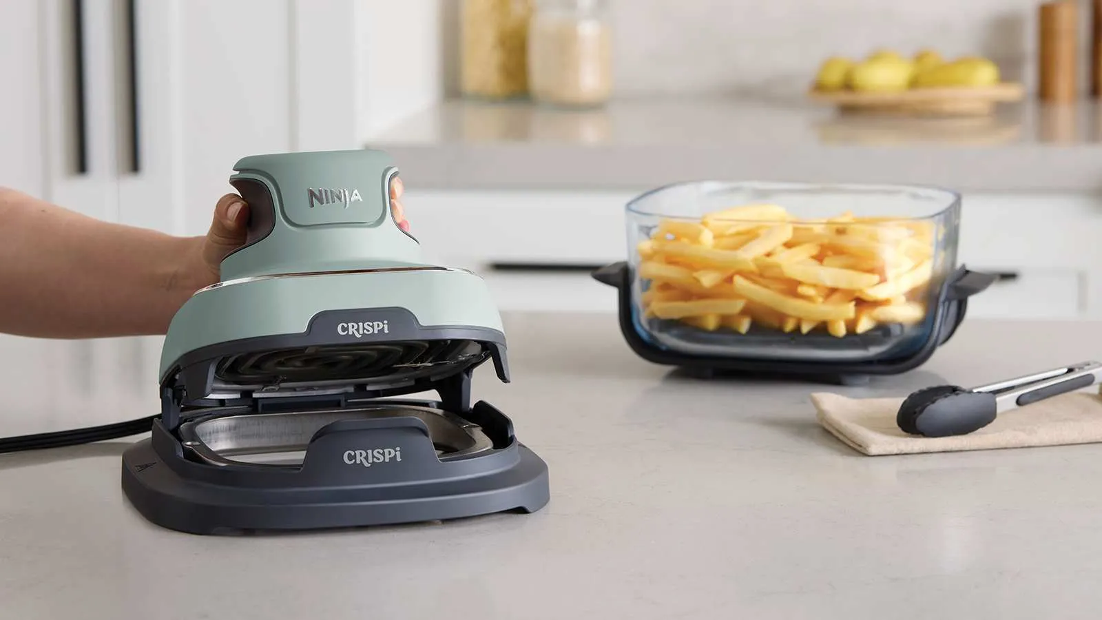 Ninja Crispi FN101EUSG, 3,8 l, 1,2 kg, 1700 W, airfryer, Sage