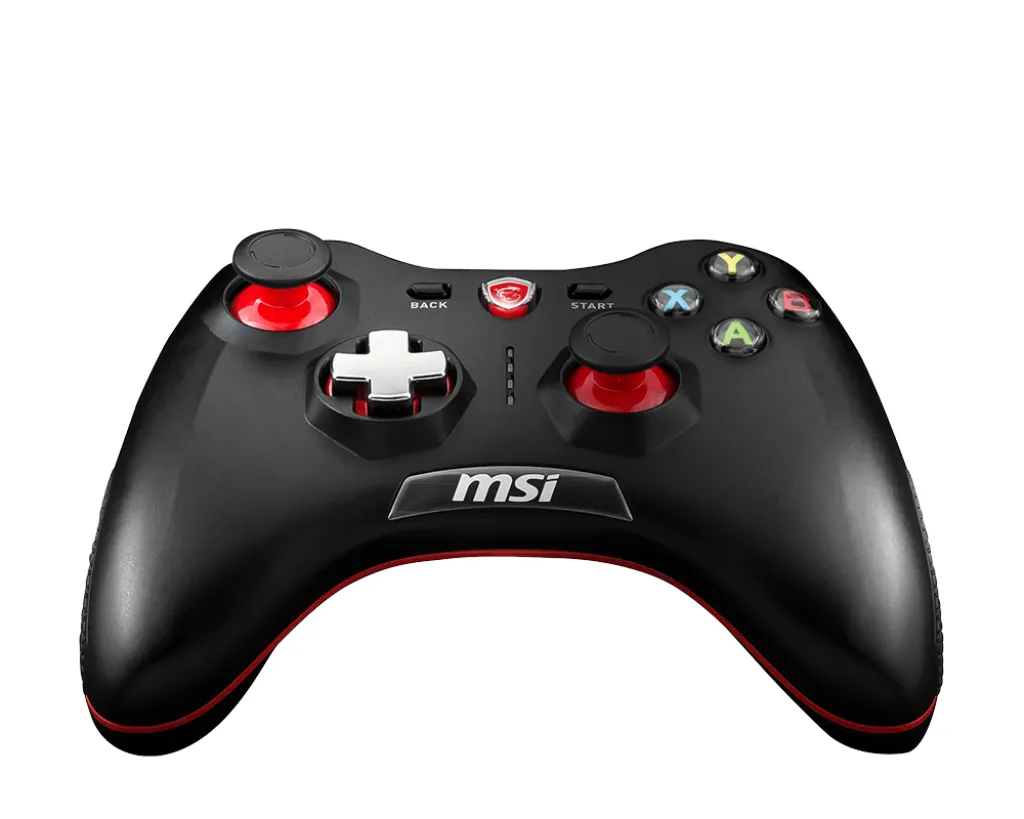 MSI Force GC30 Wireless / Wired Game Controller with changeable D Pads. USB 2m Cable Supports PC PS3. Android