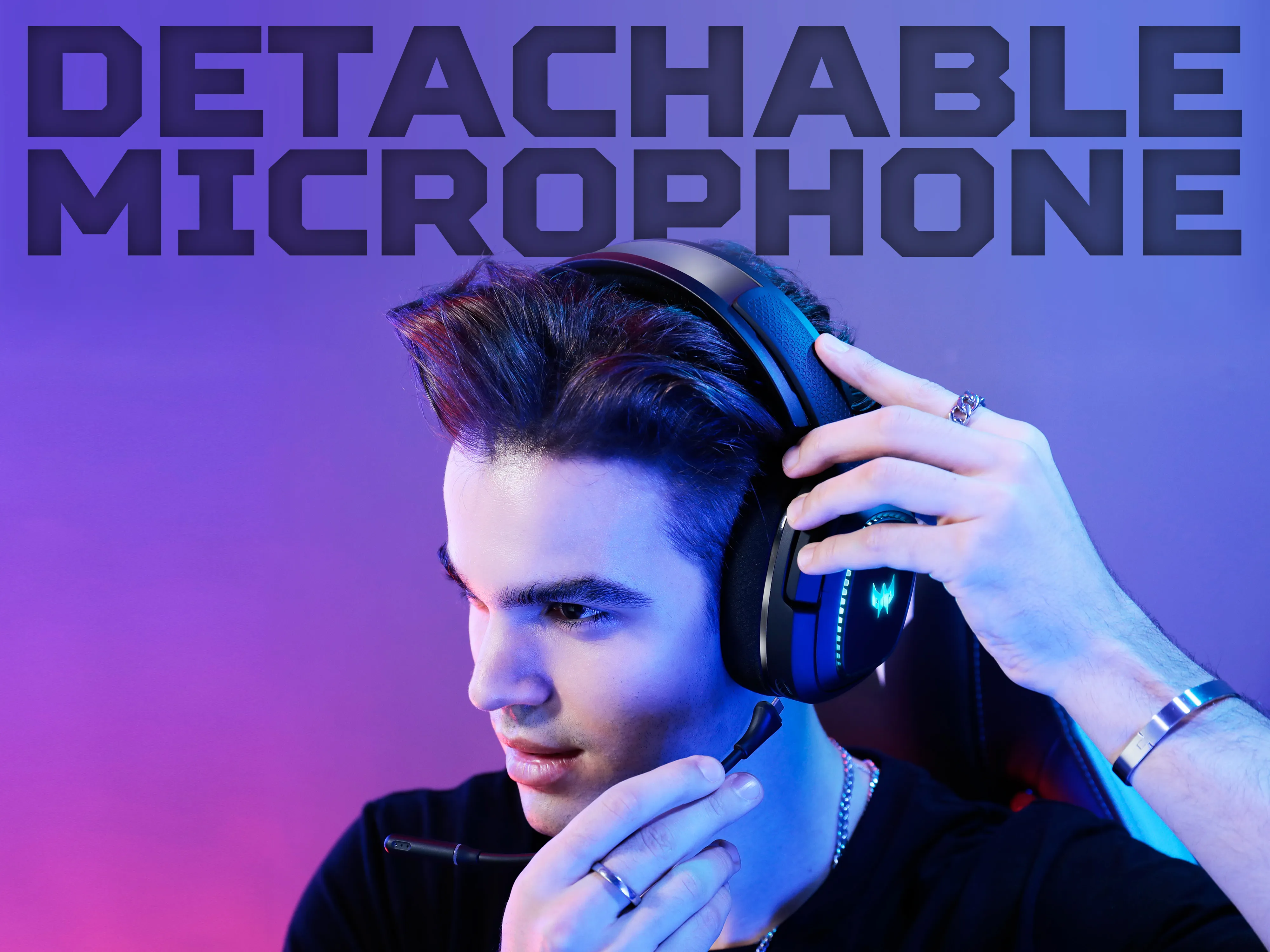 Acer Predator Galea 550 Wireless Gaming Headset, Black