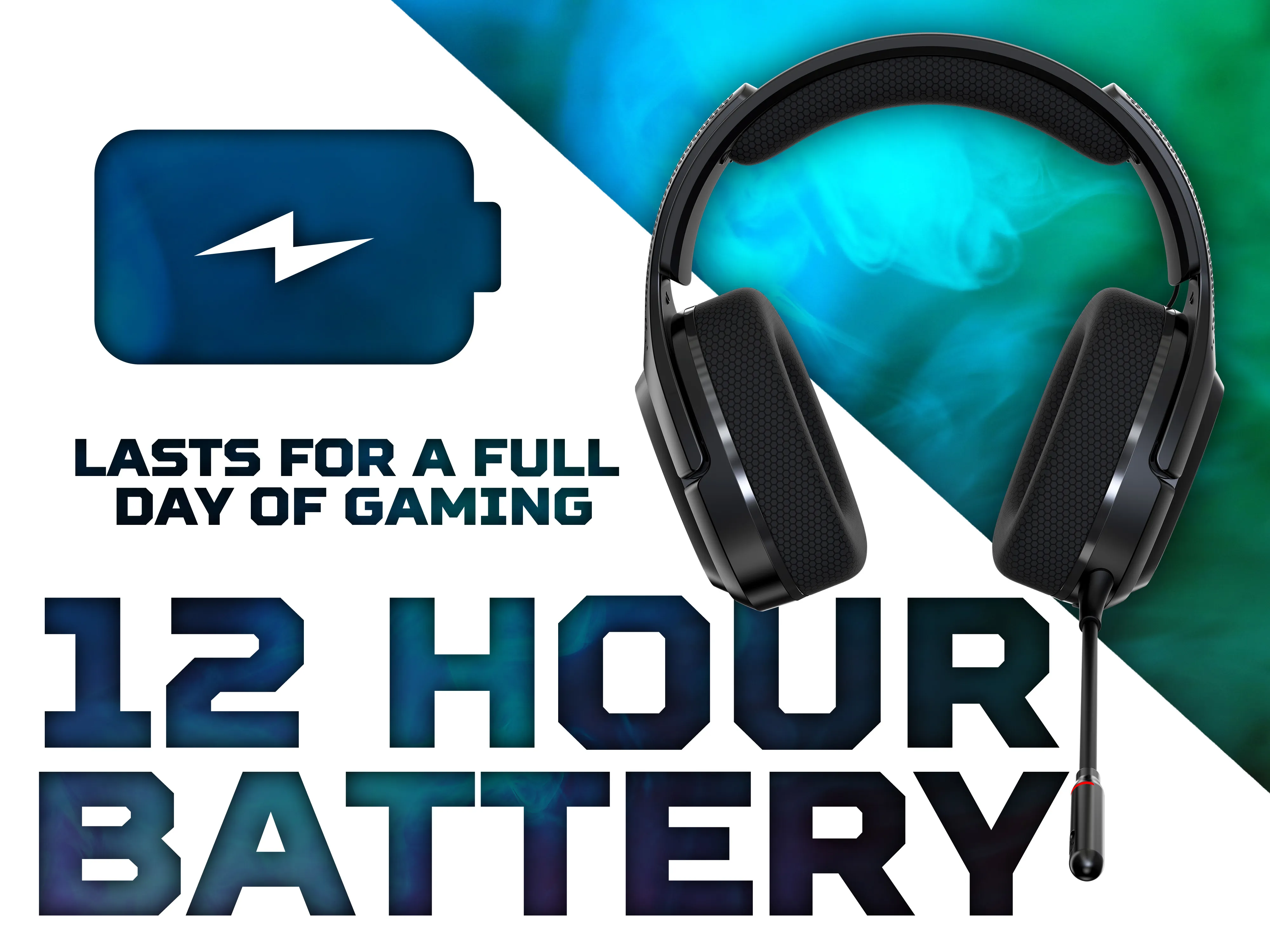 Acer Predator Galea 550 Wireless Gaming Headset, Black