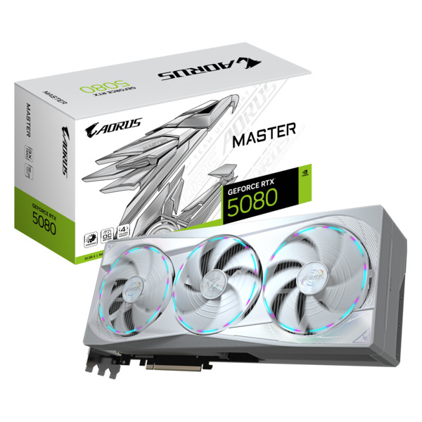 Gigabyte GeForce RTX 5080 AORUS MASTER ICE OC 16GB Graphics Card